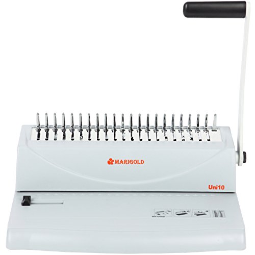 Marigold 19-hole Letter Size Comb Ring Binding Machine  