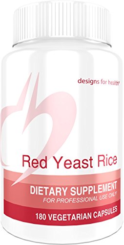 Designs for Health - Red Yeast Rice - 1200mg, 180 Capsules