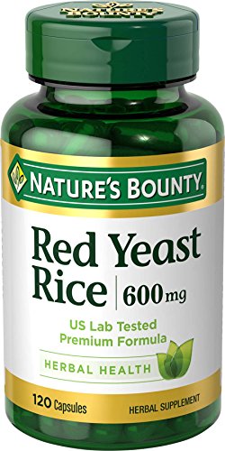 Nature's Bounty Red Yeast Rice 600 mg, 120 Capsules