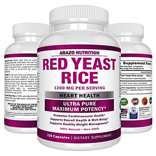 Arazo Nutrition Red Yeast Rice Extract 1200 mg