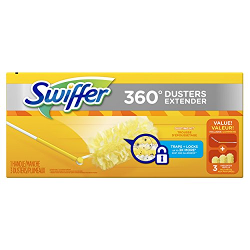 Swiffer 360 Dusters Extendable Handle Starter Kit 